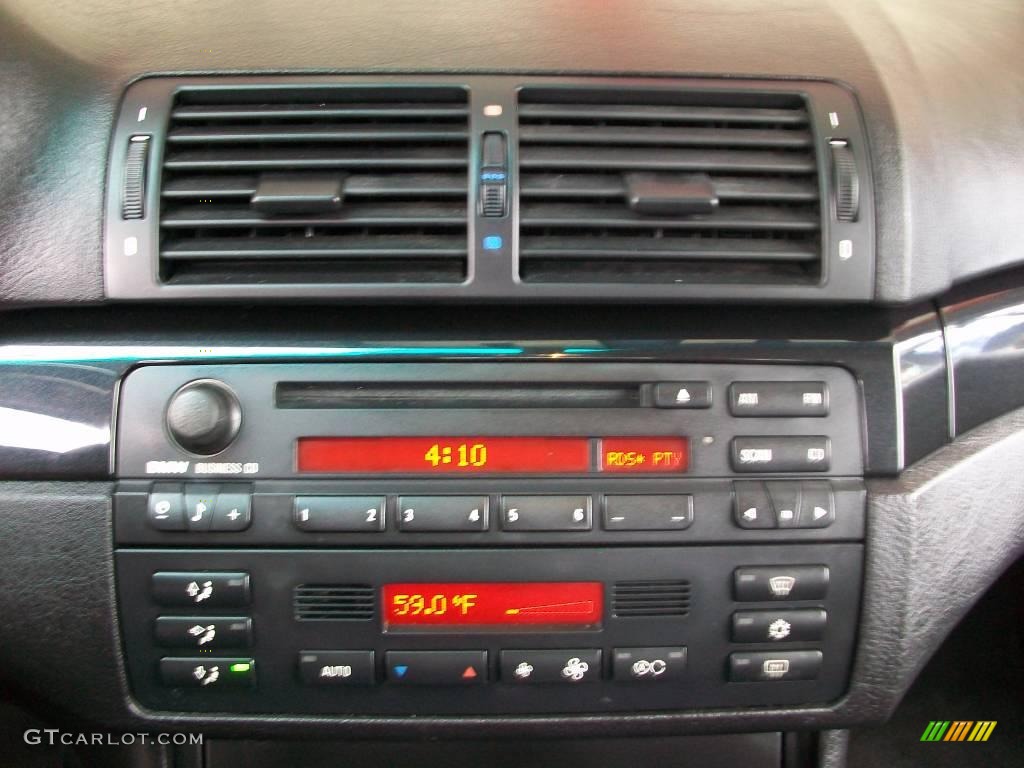 2001 3 Series 325i Coupe - Titanium Silver Metallic / Black photo #14