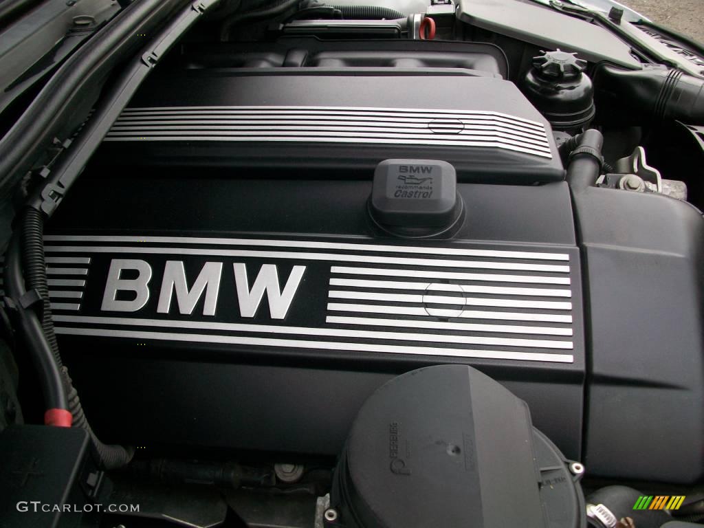 2001 3 Series 325i Coupe - Titanium Silver Metallic / Black photo #26