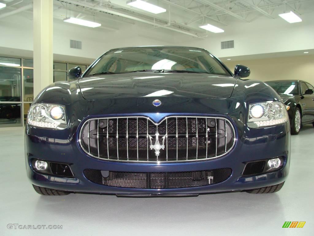 2009 Quattroporte S - Blu Oceano (Blue) / Cuoio photo #2