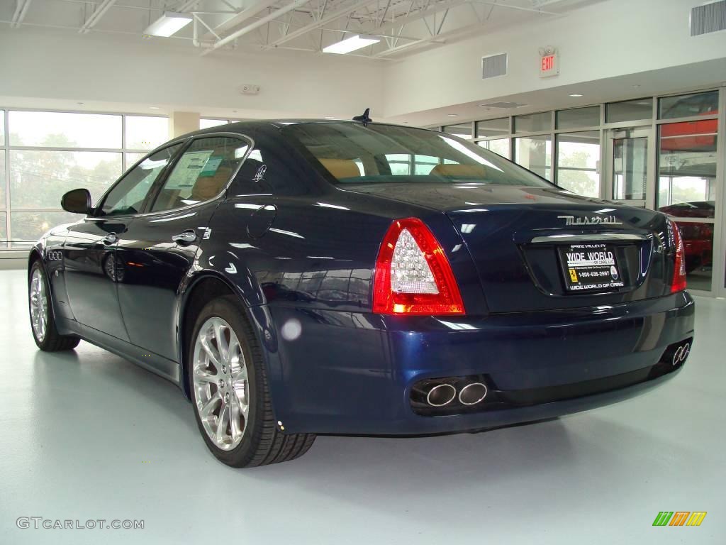 2009 Quattroporte S - Blu Oceano (Blue) / Cuoio photo #6