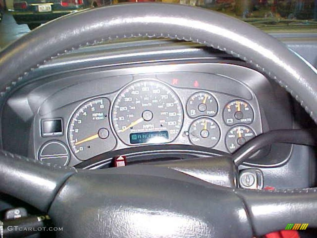 2002 Silverado 1500 Extended Cab - Light Pewter Metallic / Graphite Gray photo #21