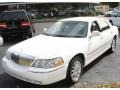 2007 Vibrant White Lincoln Town Car Signature  photo #1