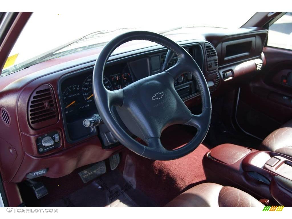 1997 C/K 3500 C3500 Crew Cab Dually - Summit White / Red photo #42