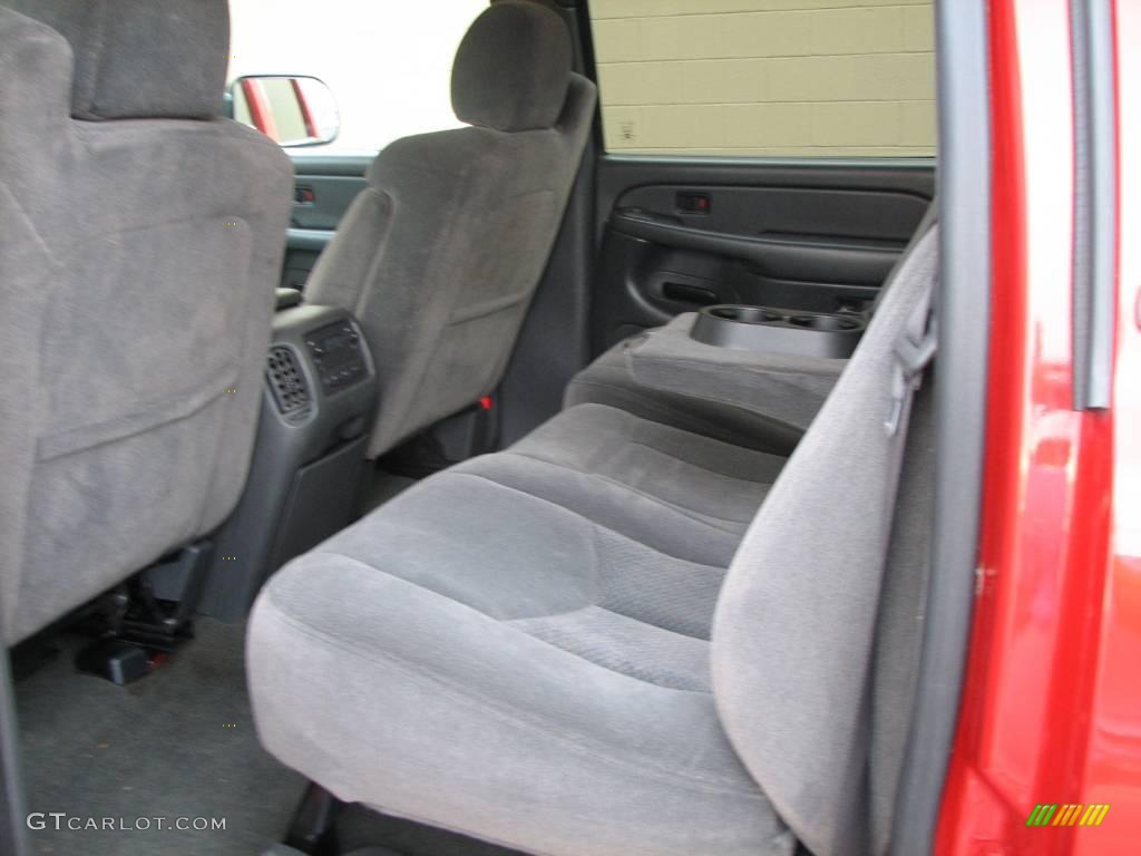 2005 Silverado 3500 LS Crew Cab 4x4 Dually - Victory Red / Medium Gray photo #8