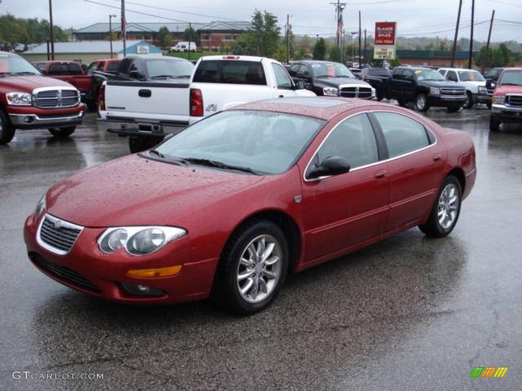 2003 300 M Sedan - Inferno Red Pearlcoat / Light Taupe photo #1