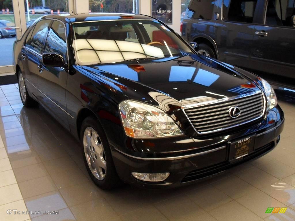 2001 LS 430 - Black Onyx / Black photo #4