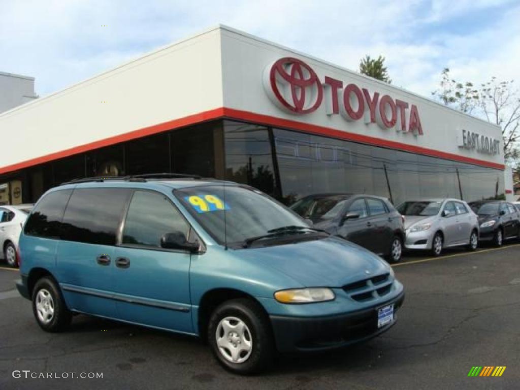 Island Teal Satin Glow Dodge Caravan