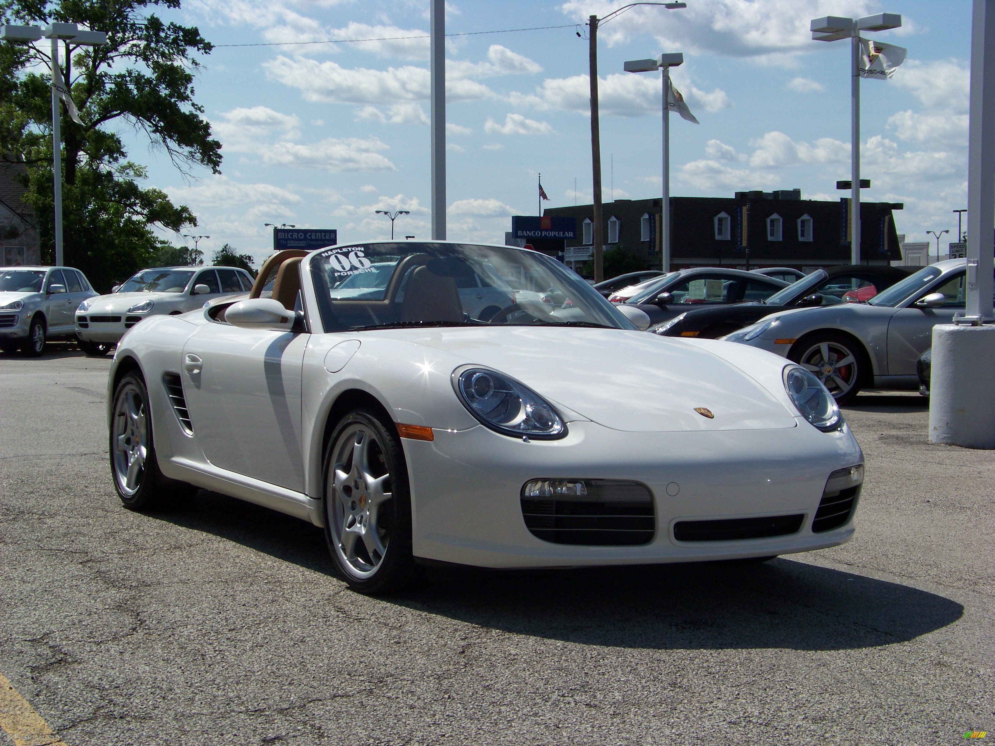 Carrara White 2006 Porsche Boxster S Exterior Photo #195121