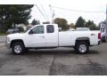 2009 Summit White Chevrolet Silverado 2500HD LTZ Extended Cab 4x4  photo #8