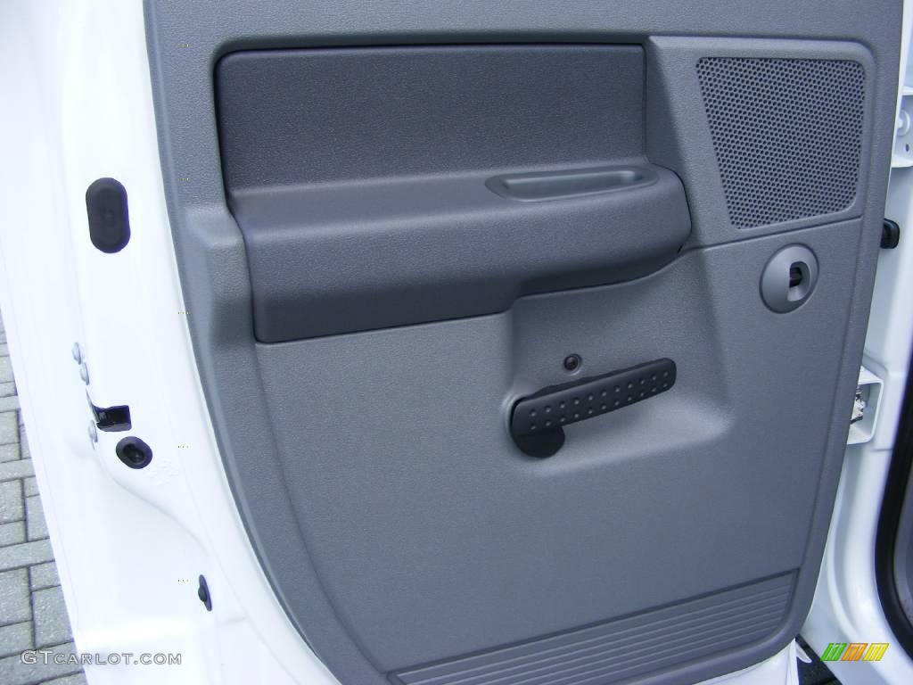 2009 Ram 3500 SLT Quad Cab 4x4 Dually - Bright White / Medium Slate Gray photo #16