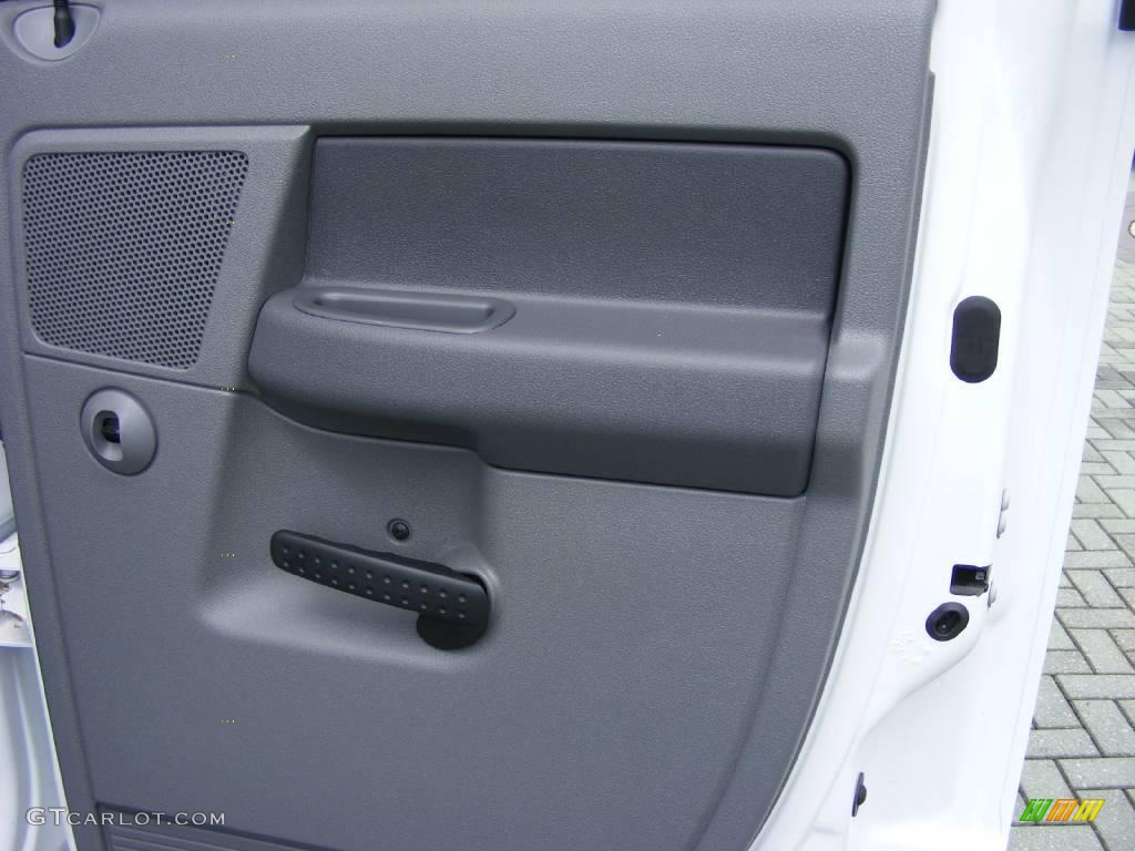 2009 Ram 3500 SLT Quad Cab 4x4 Dually - Bright White / Medium Slate Gray photo #18