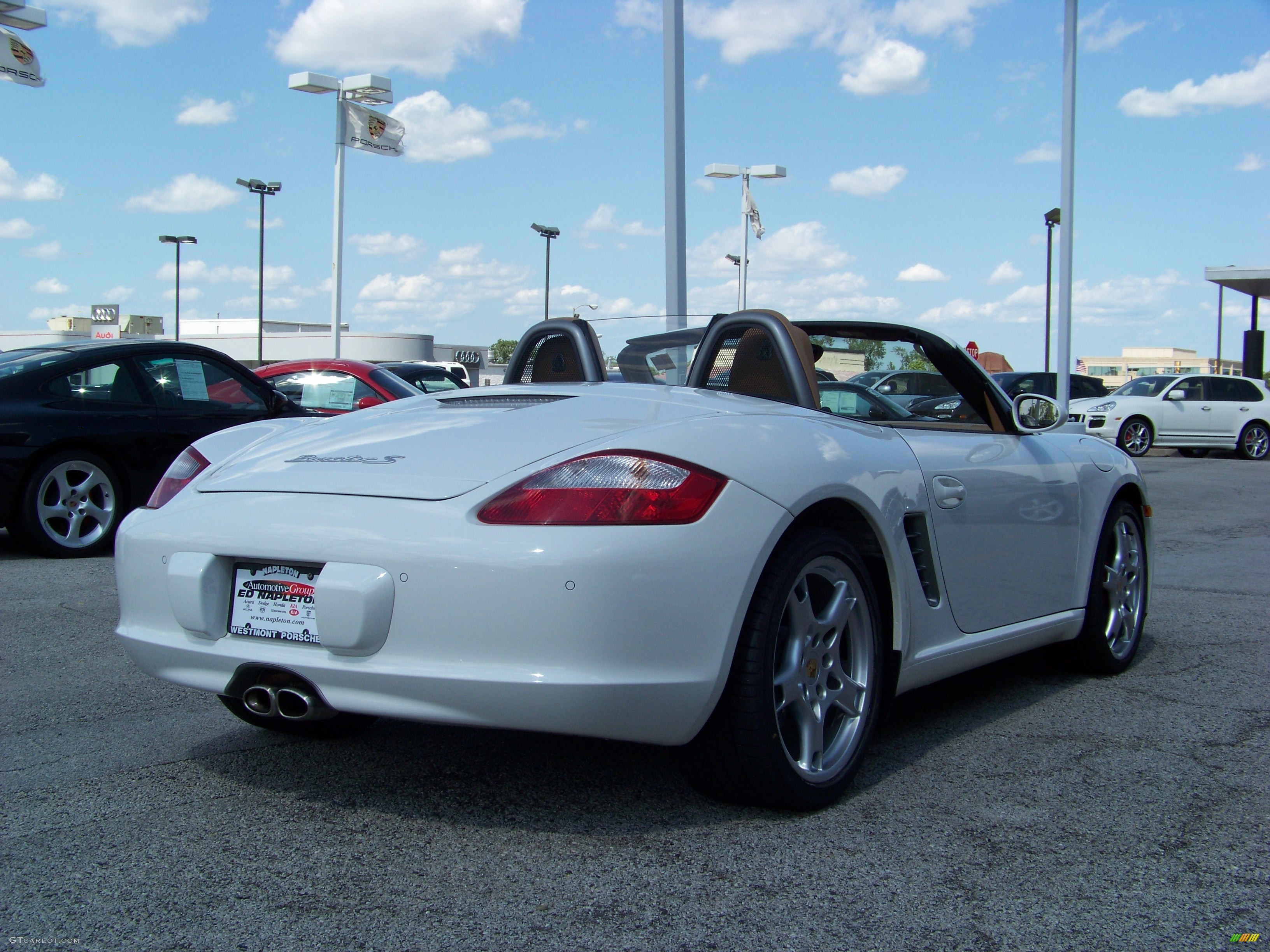 2006 Boxster S - Carrara White / Sand Beige photo #6