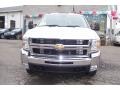 Summit White - Silverado 3500HD LT Extended Cab 4x4 Dually Photo No. 2