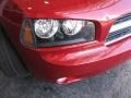 2010 Inferno Red Crystal Pearl Dodge Charger SXT  photo #5