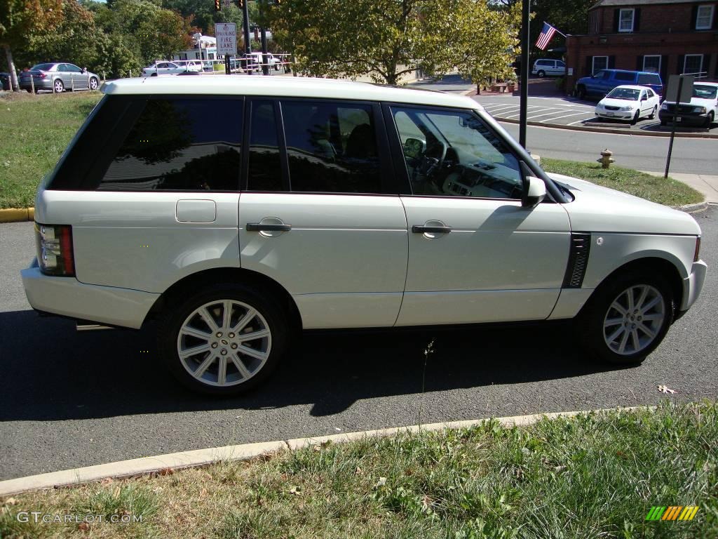 2010 Range Rover Supercharged - Alaska White / Ivory White/Jet Black photo #4