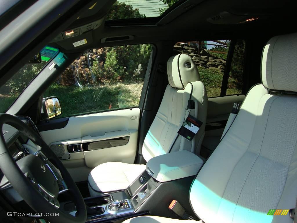 2010 Range Rover Supercharged - Alaska White / Ivory White/Jet Black photo #9