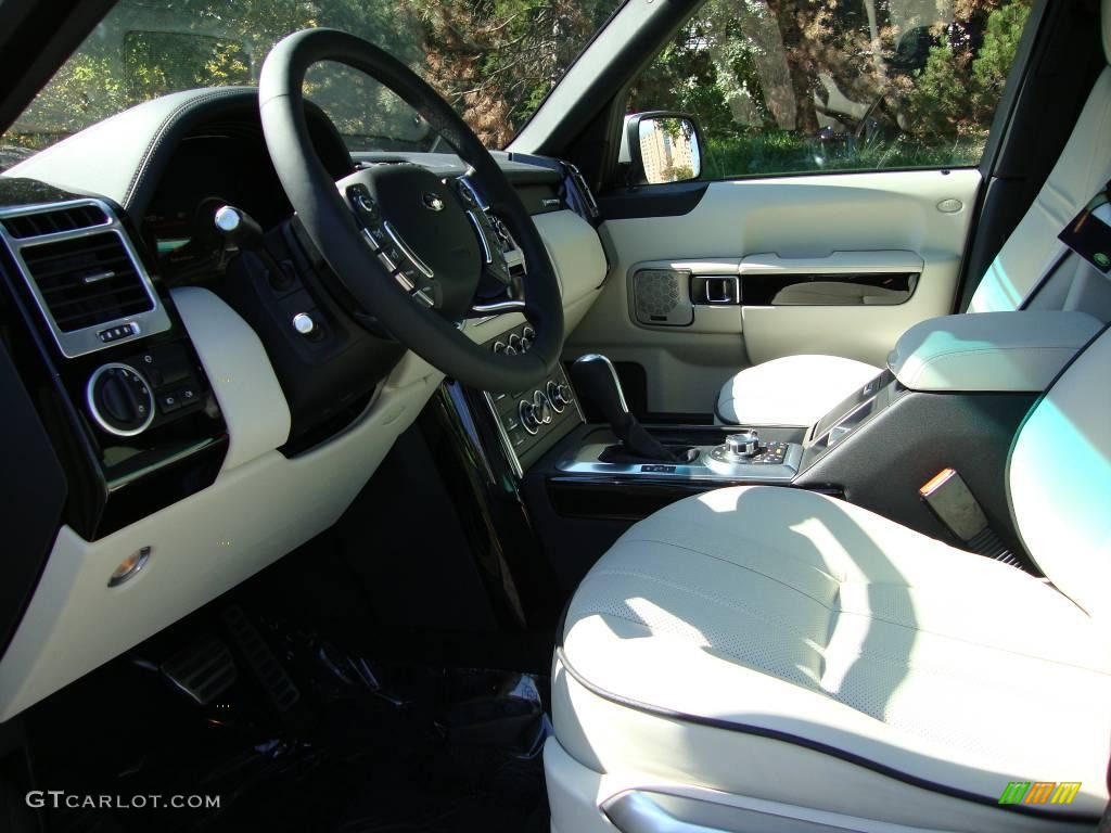 2010 Range Rover Supercharged - Alaska White / Ivory White/Jet Black photo #10