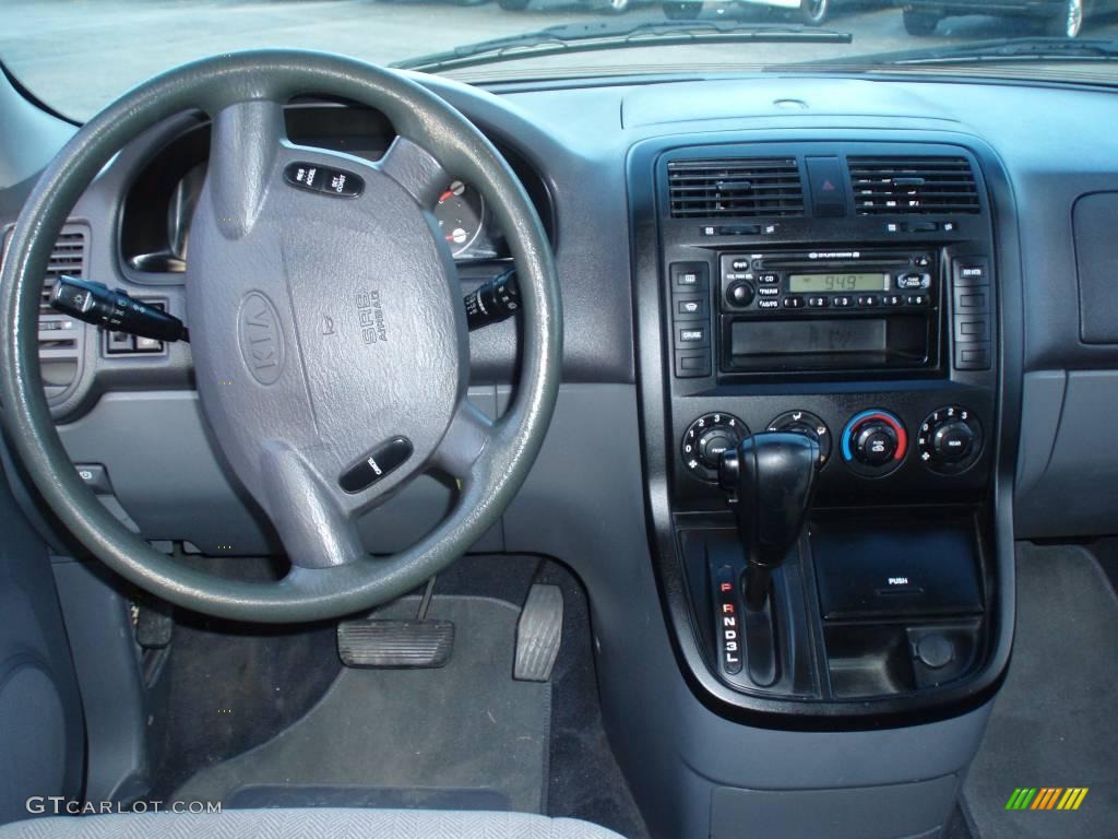 2002 Sedona LX - Misty Blue / Gray photo #4