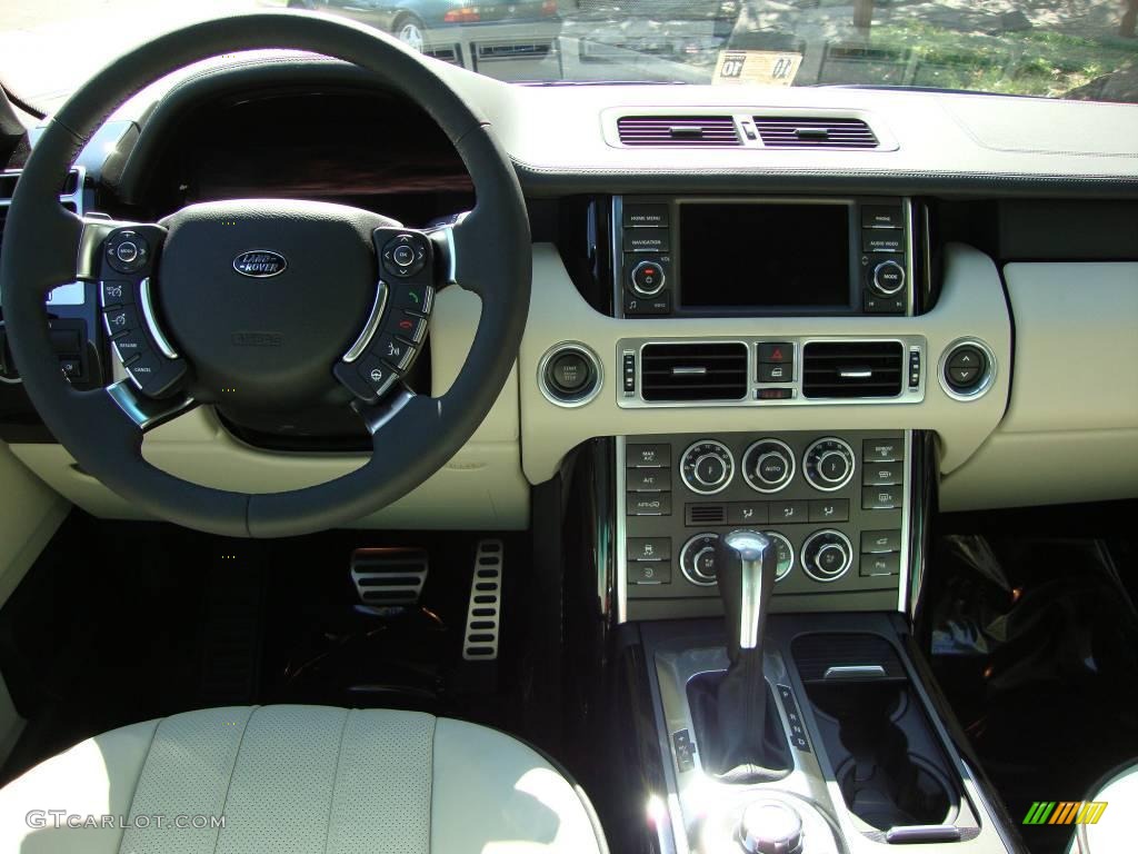 2010 Range Rover Supercharged - Alaska White / Ivory White/Jet Black photo #13