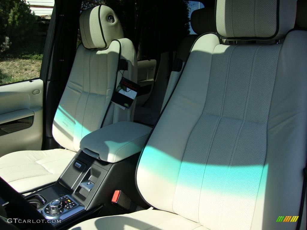 2010 Range Rover Supercharged - Alaska White / Ivory White/Jet Black photo #14