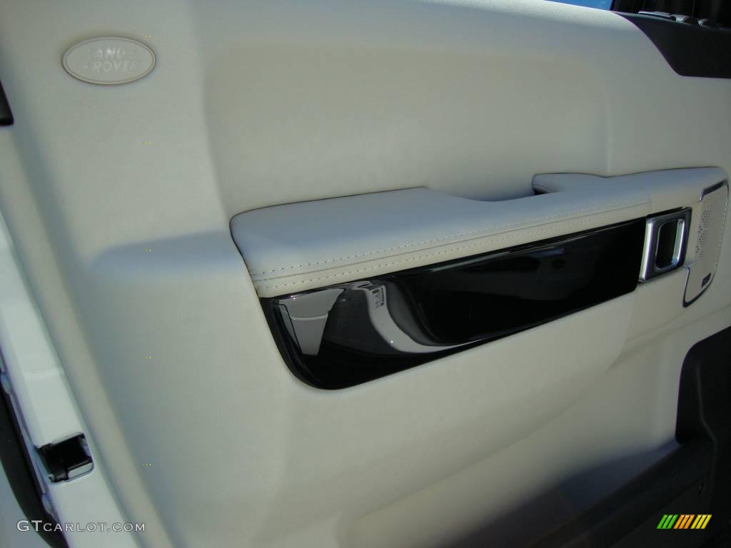 2010 Range Rover Supercharged - Alaska White / Ivory White/Jet Black photo #15
