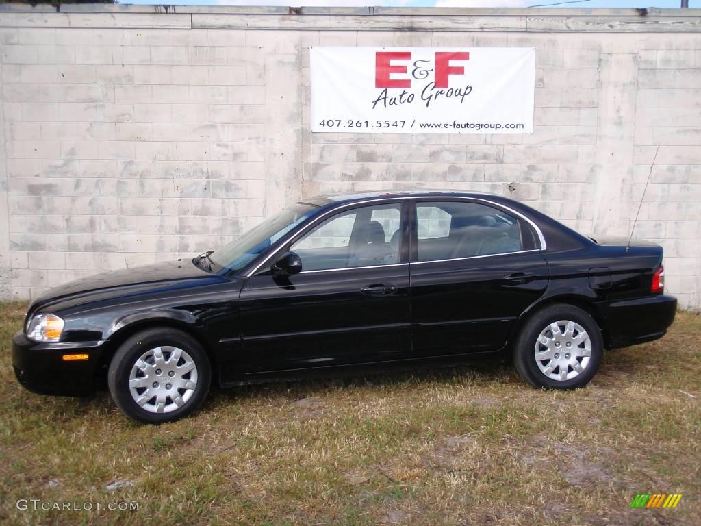 Black Kia Optima