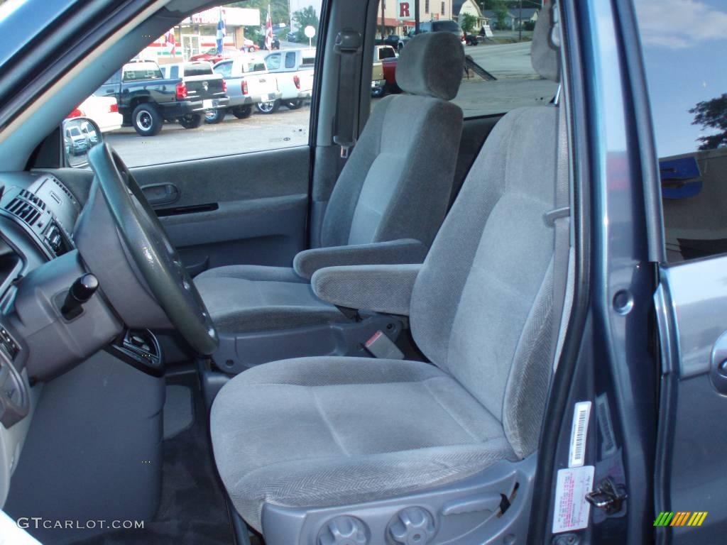 2002 Sedona LX - Misty Blue / Gray photo #11