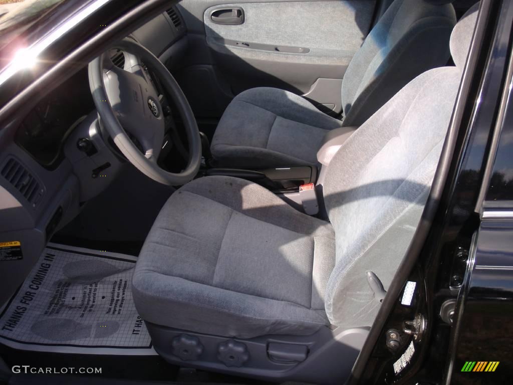 2004 Optima LX - Black / Gray photo #6