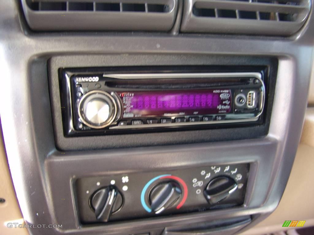 2001 Wrangler Sahara 4x4 - Black / Camel/Dark Green photo #30