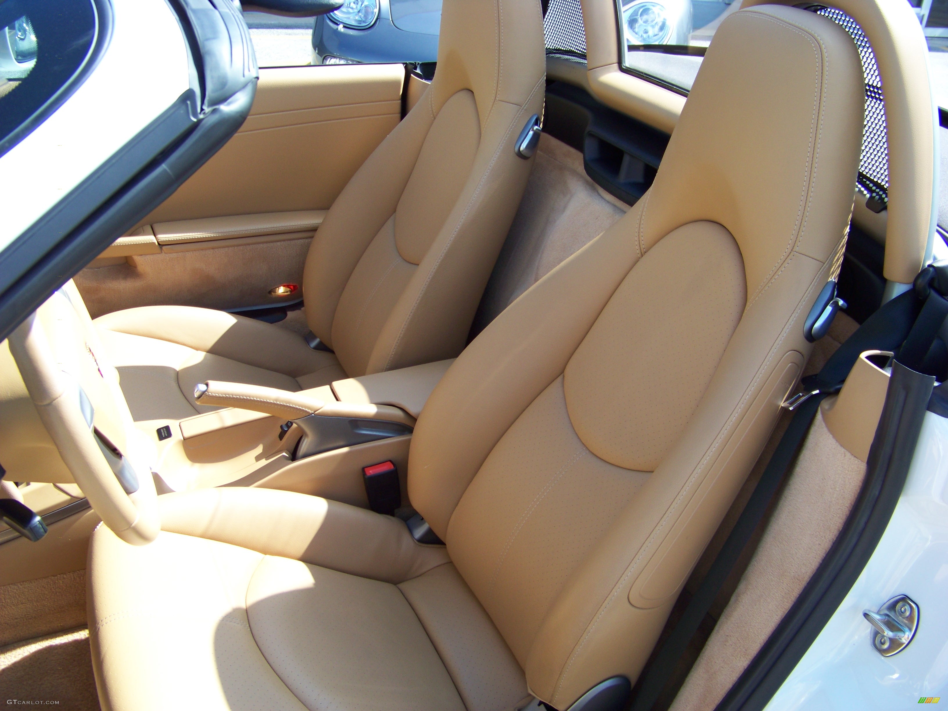 Sand Beige Interior 2006 Porsche Boxster S Photo #195163