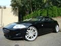 2007 Ebony Black Jaguar XK XK8 Coupe  photo #1