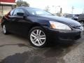 2005 Nighthawk Black Pearl Honda Accord EX V6 Coupe  photo #2