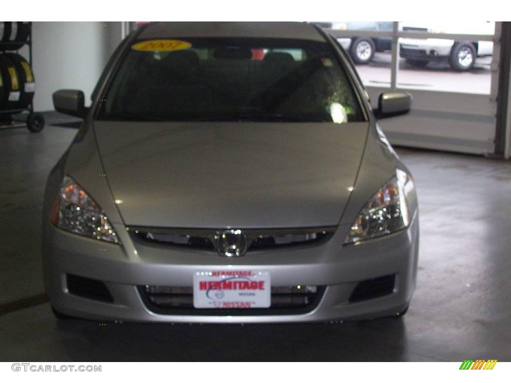 2007 Accord SE Sedan - Alabaster Silver Metallic / Gray photo #2