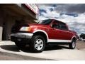 2002 Toreador Red Metallic Ford F150 XLT SuperCrew 4x4  photo #22