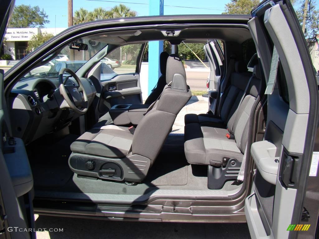 2005 F150 XLT SuperCab - Dark Stone Metallic / Medium Flint/Dark Flint Grey photo #10