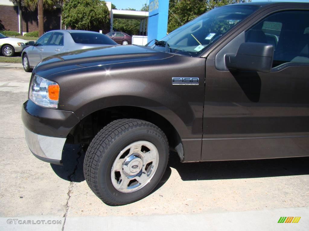 2005 F150 XLT SuperCab - Dark Stone Metallic / Medium Flint/Dark Flint Grey photo #22