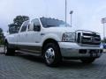 2007 Oxford White Ford F350 Super Duty King Ranch Crew Cab Dually  photo #7