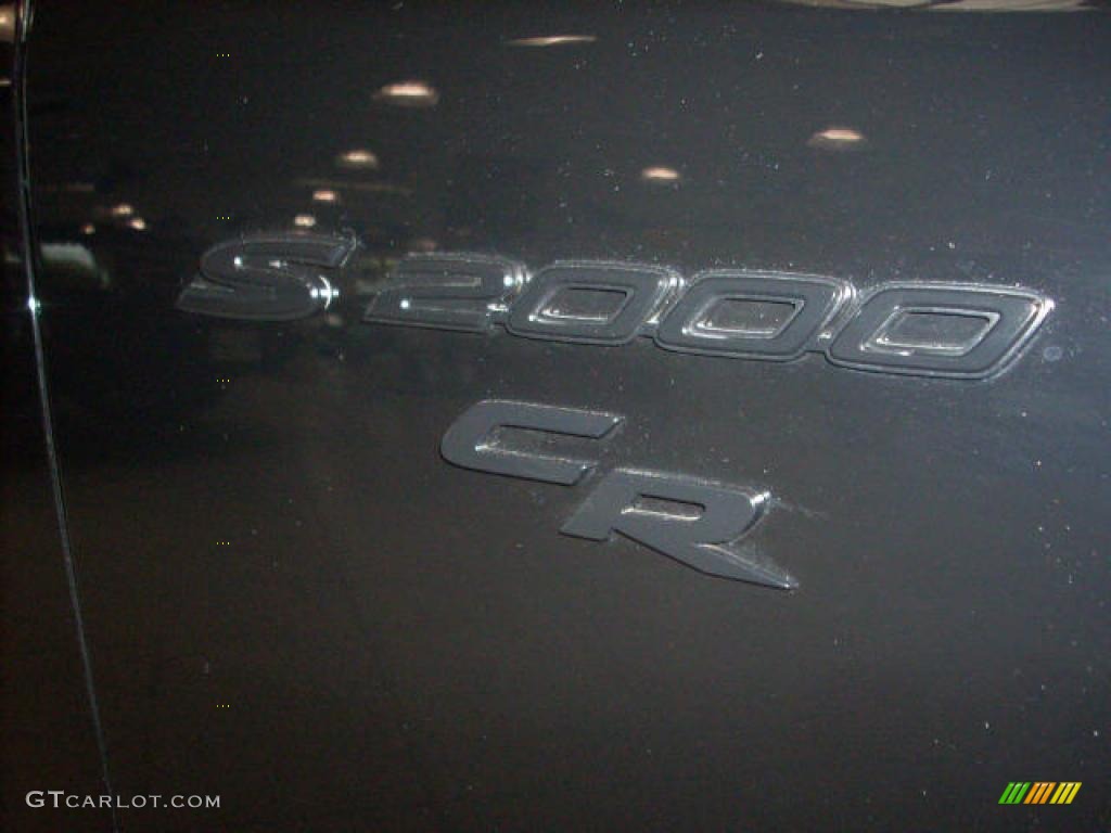 2008 S2000 CR Roadster - Berlina Black / Black/Yellow photo #15