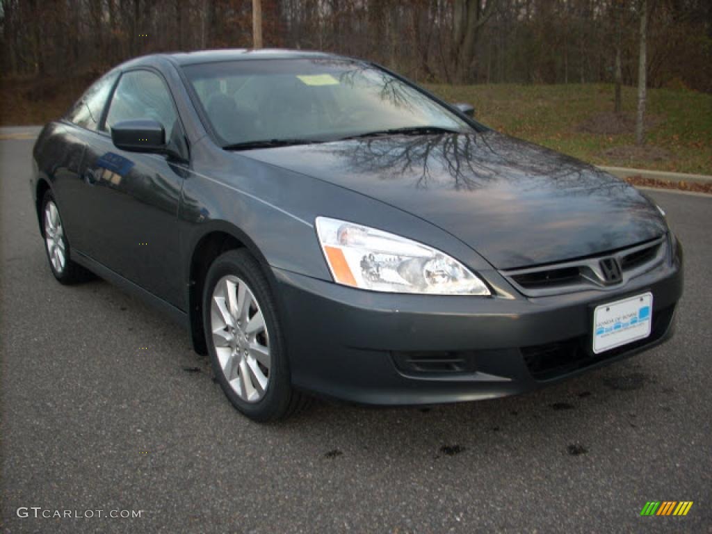 2006 Accord EX V6 Coupe - Graphite Pearl / Gray photo #1