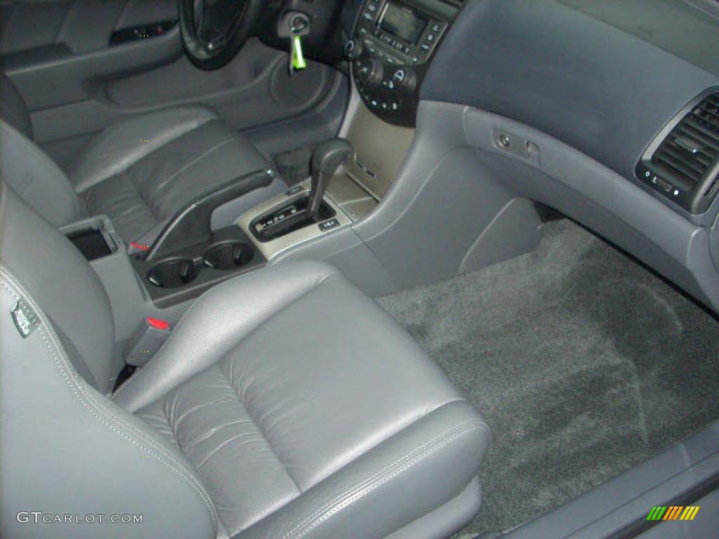 2006 Accord EX V6 Coupe - Graphite Pearl / Gray photo #20