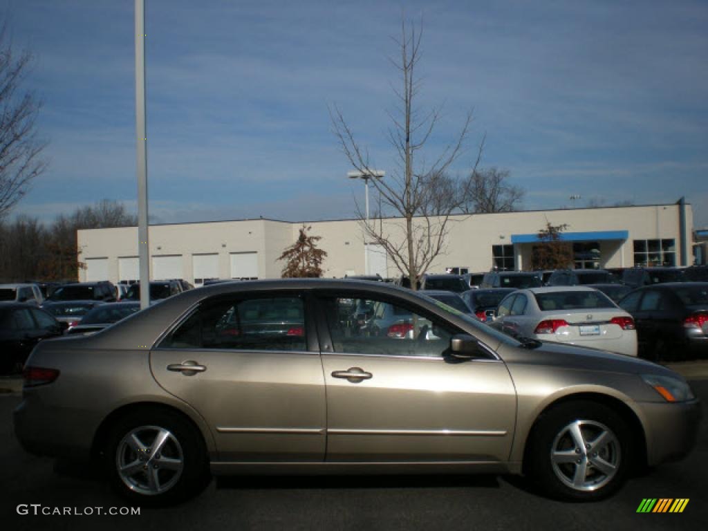 2003 Accord EX Sedan - Desert Mist Metallic / Ivory photo #5