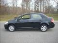 2008 Super Black Nissan Versa 1.8 SL Sedan  photo #6