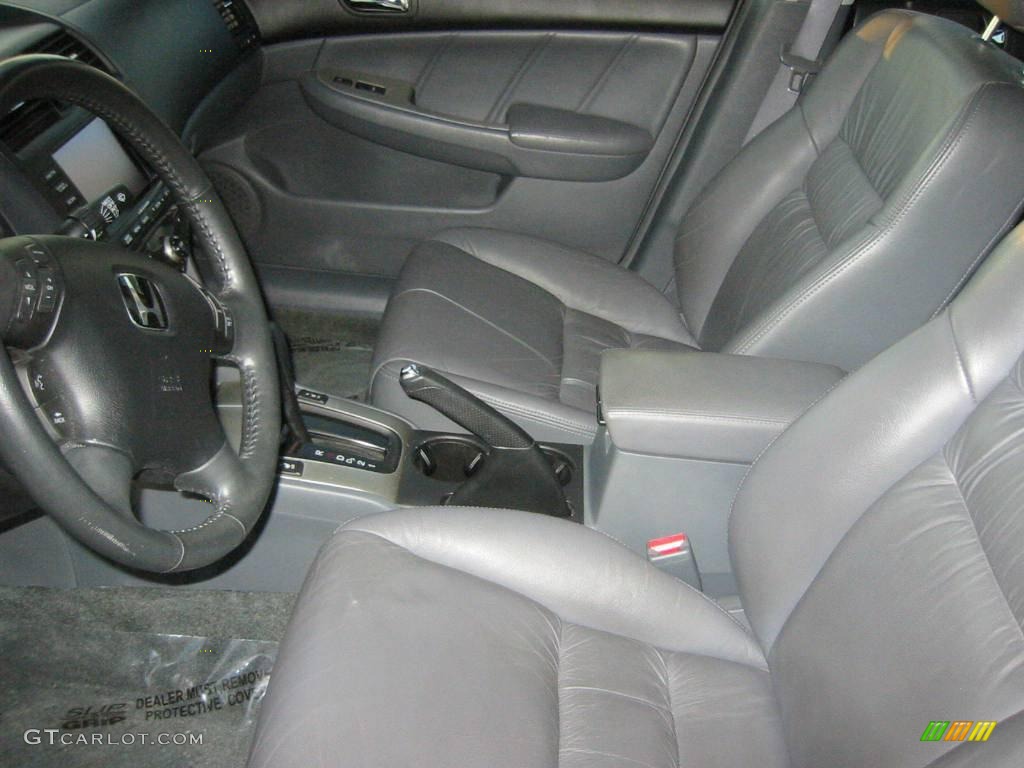 2005 Accord EX-L V6 Sedan - Redondo Red Pearl / Gray photo #16