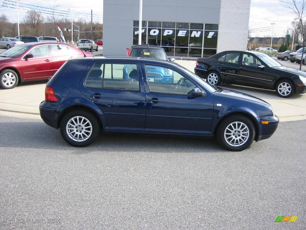 2006 Golf GLS 4 Door - Blue Anthracite Metallic / Black photo #1