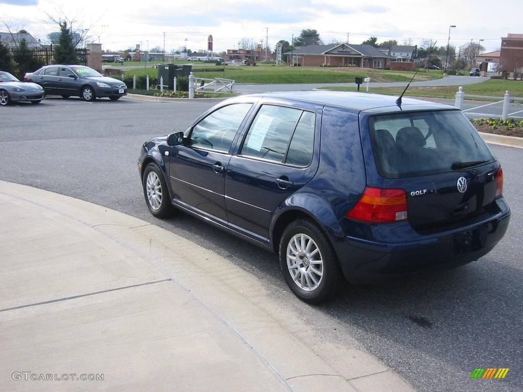 2006 Golf GLS 4 Door - Blue Anthracite Metallic / Black photo #2