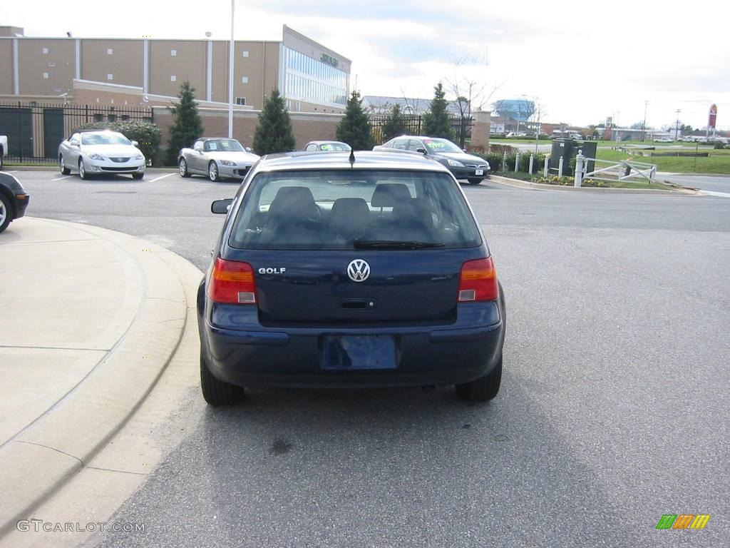2006 Golf GLS 4 Door - Blue Anthracite Metallic / Black photo #3
