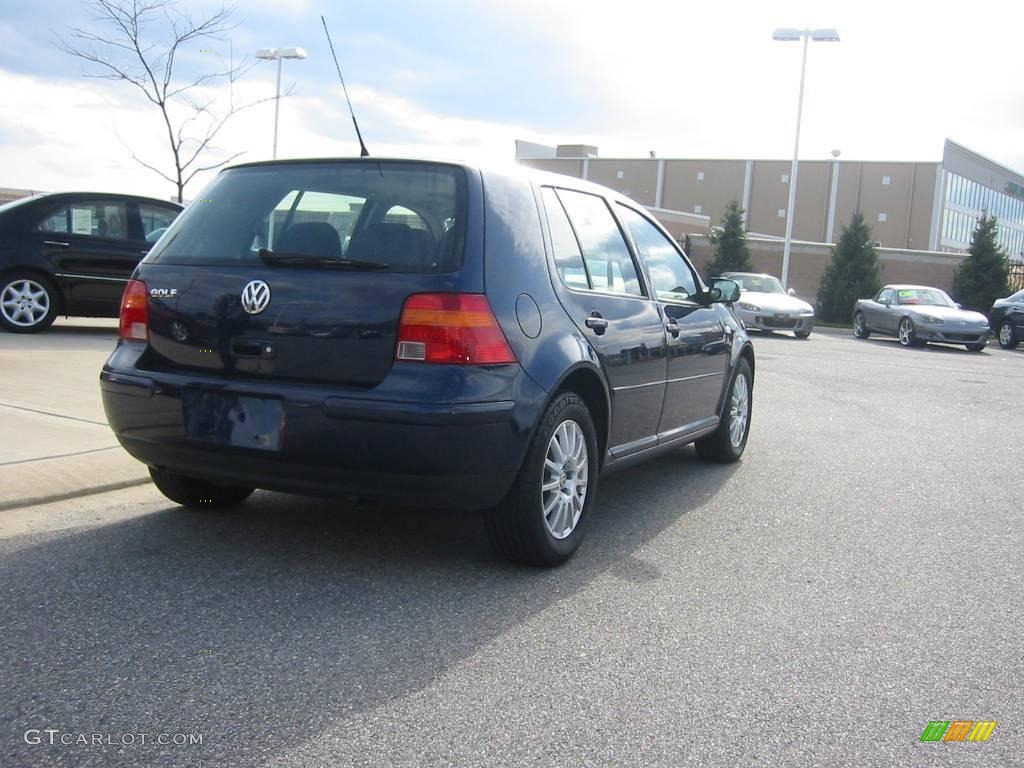 2006 Golf GLS 4 Door - Blue Anthracite Metallic / Black photo #5