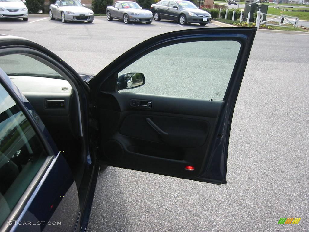 2006 Golf GLS 4 Door - Blue Anthracite Metallic / Black photo #10