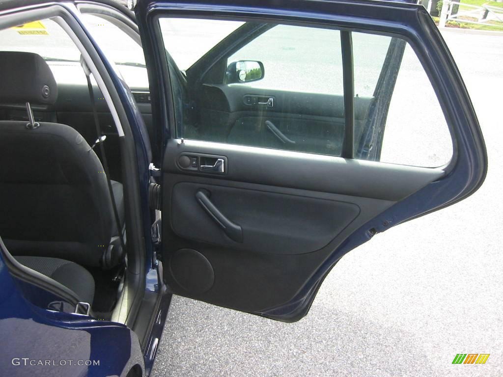 2006 Golf GLS 4 Door - Blue Anthracite Metallic / Black photo #11
