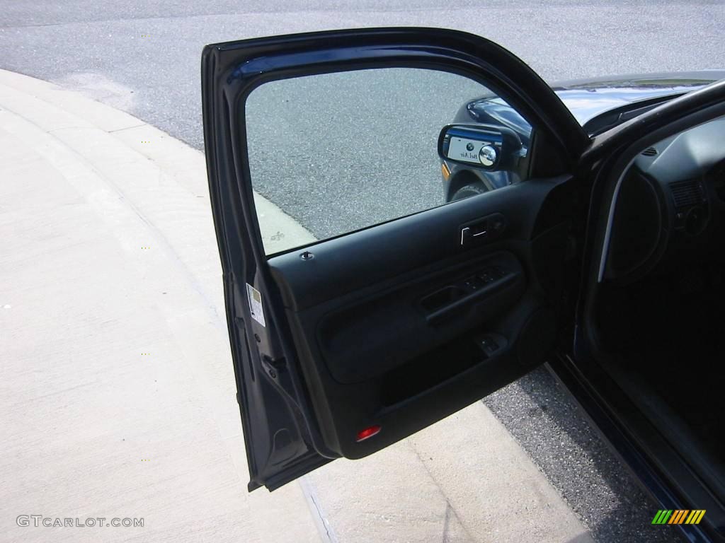 2006 Golf GLS 4 Door - Blue Anthracite Metallic / Black photo #12